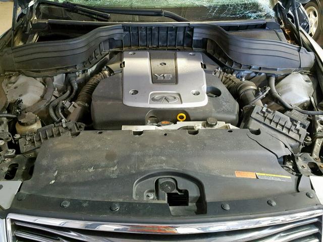 JN1AJ0HR0BM852741 - 2011 INFINITI EX35 BASE SILVER photo 7