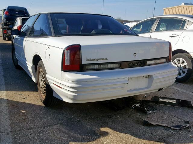 1G3WH12MXTF364243 - 1996 OLDSMOBILE CUTLASS SU WHITE photo 3