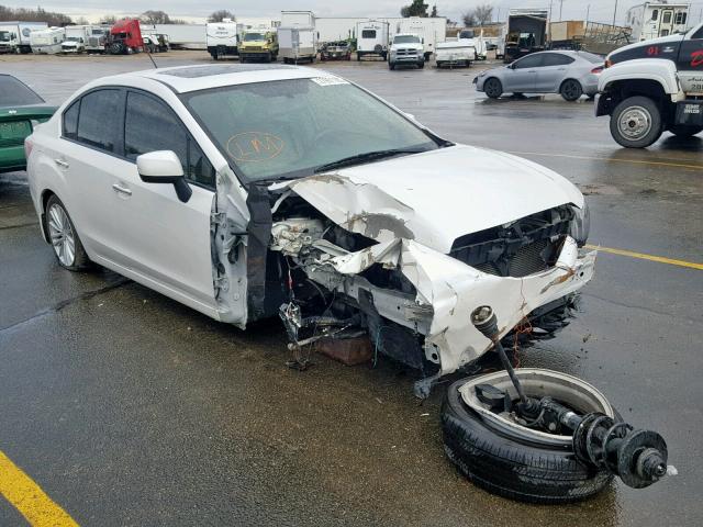 JF1GJAH63DH011680 - 2013 SUBARU IMPREZA LI WHITE photo 1