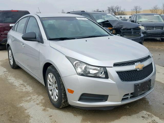 1G1PC5SH5B7105562 - 2011 CHEVROLET CRUZE LS SILVER photo 1