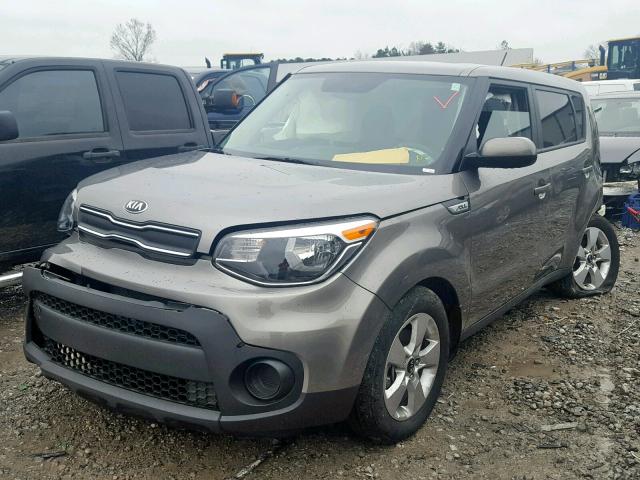 KNDJN2A27H7435277 - 2017 KIA SOUL SILVER photo 2