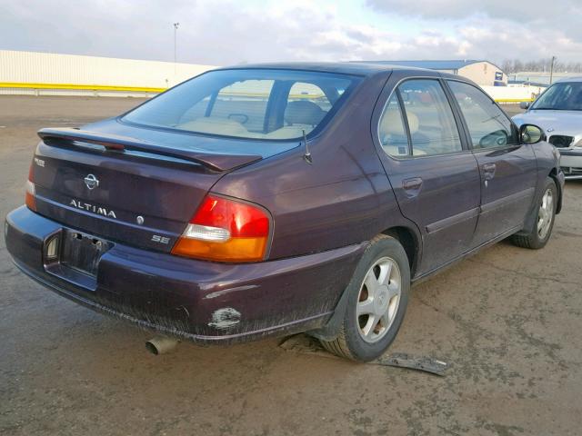 1N4DL01D9WC242955 - 1998 NISSAN ALTIMA XE BURGUNDY photo 4