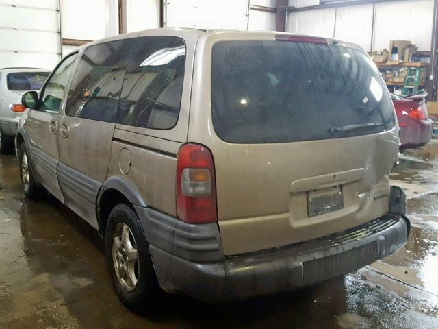 1GMDU03E53D275921 - 2003 PONTIAC MONTANA TAN photo 3