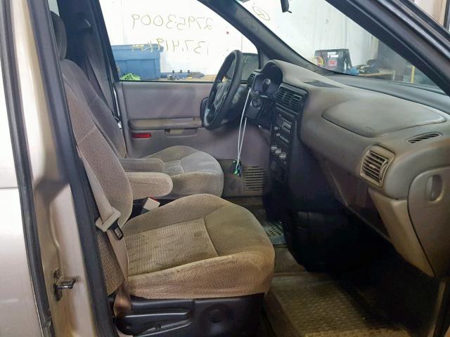 1GMDU03E53D275921 - 2003 PONTIAC MONTANA TAN photo 5