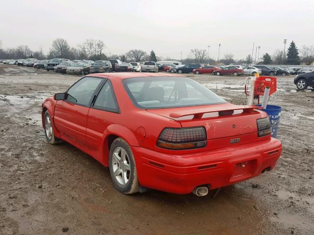 1G2WJ12X1TF230305 - 1996 PONTIAC GRAND PRIX RED photo 3