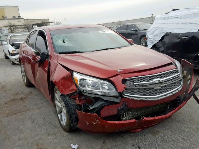 1G11J5SX2DU100942 - 2013 CHEVROLET MALIBU LTZ MAROON photo 1