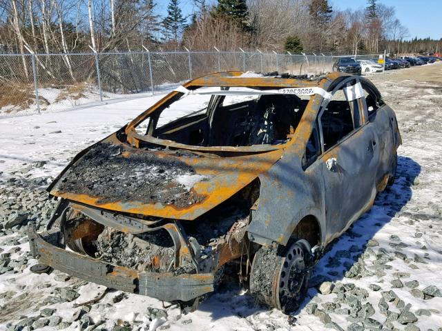 KNADM5A38C6736064 - 2012 KIA RIO LX BURN photo 2