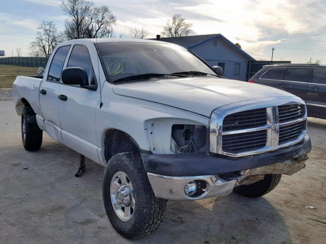 1D7KS28C66J205750 - 2006 DODGE RAM 2500 S WHITE photo 1