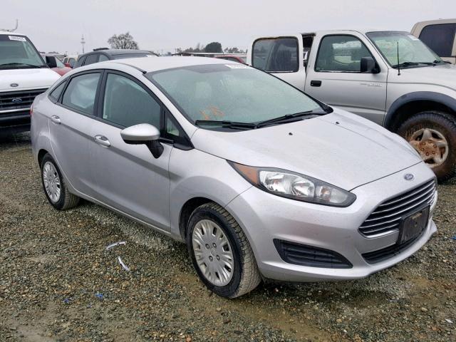 3FADP4AJ9EM228214 - 2014 FORD FIESTA S SILVER photo 1