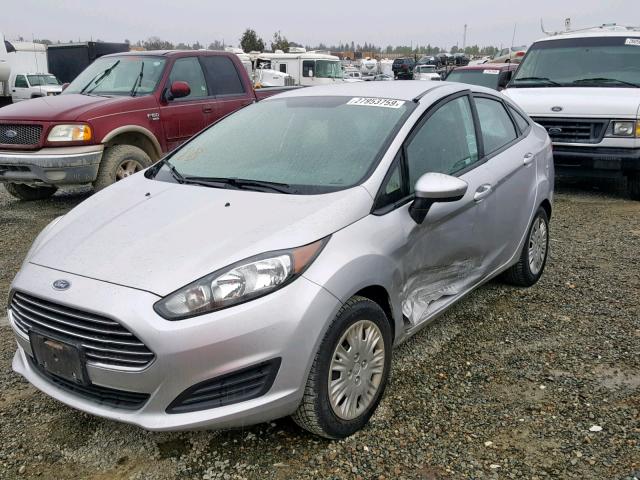 3FADP4AJ9EM228214 - 2014 FORD FIESTA S SILVER photo 2