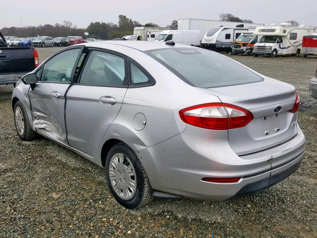 3FADP4AJ9EM228214 - 2014 FORD FIESTA S SILVER photo 3