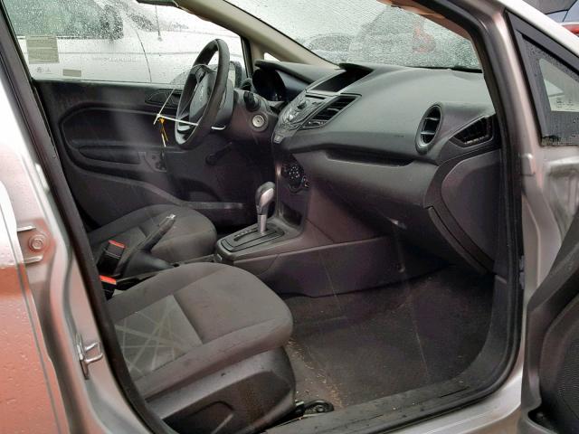 3FADP4AJ9EM228214 - 2014 FORD FIESTA S SILVER photo 5