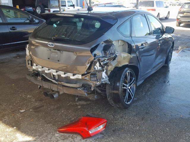 1FADP3L91FL286141 - 2015 FORD FOCUS ST GRAY photo 4