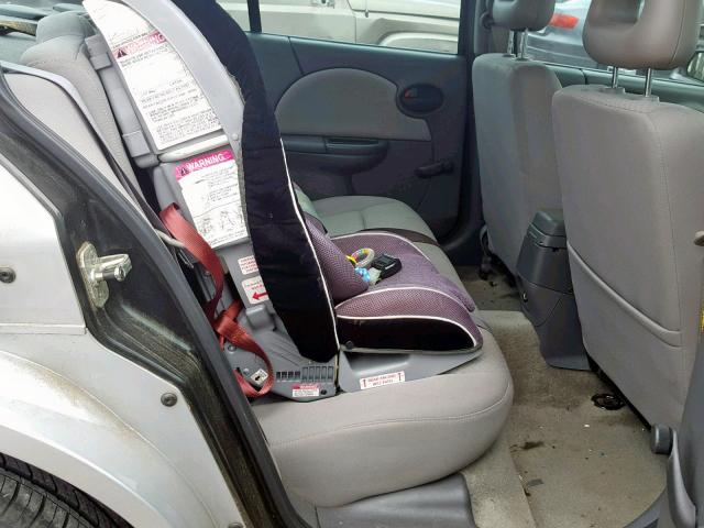 1G8AJ52F45Z102768 - 2005 SATURN ION LEVEL TAN photo 6