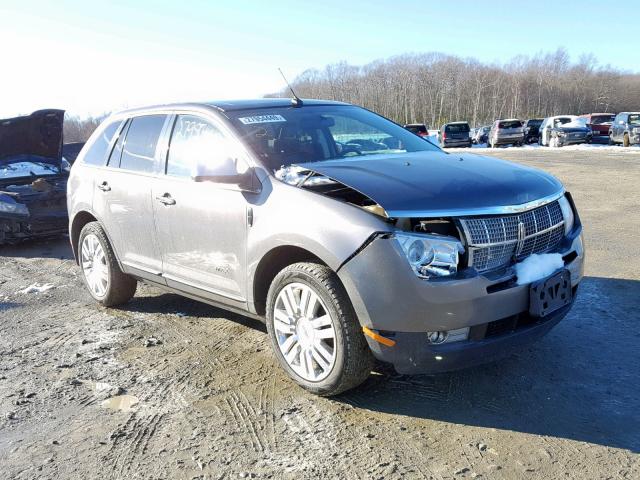 2LMDJ8JC7ABJ21498 - 2010 LINCOLN MKX GRAY photo 1