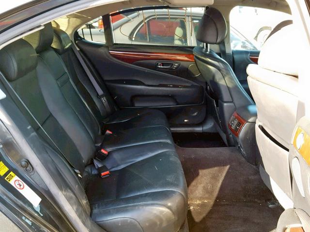 JTHGL46F375018013 - 2007 LEXUS LS 460L GRAY photo 6