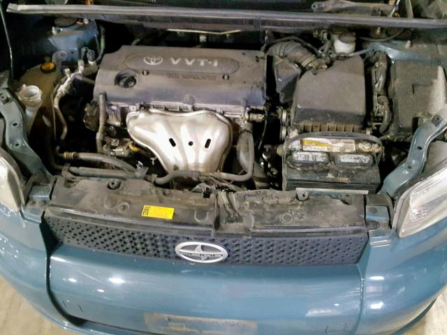 JTLKE50EX81048537 - 2008 TOYOTA SCION XB ლურჯი ფოტო 7