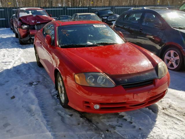 KMHHN65F33U074753 - 2003 HYUNDAI TIBURON GT RED photo 1