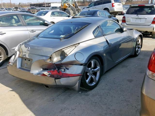 JN1AZ34E26M354477 - 2006 NISSAN 350Z COUPE SILVER photo 4