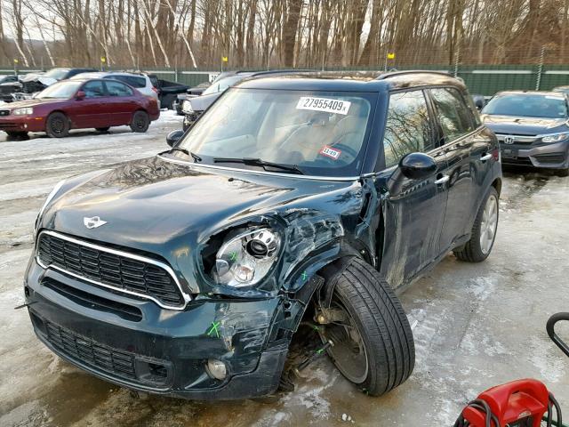 WMWZC3C53CWL87844 - 2012 MINI COOPER S C GREEN photo 2