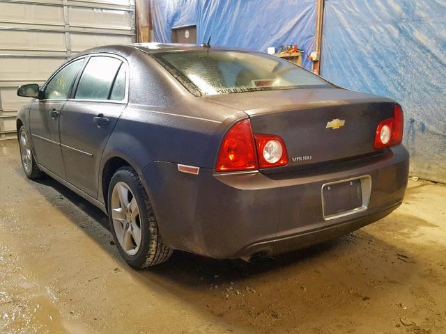 1G1ZB5EB0AF268658 - 2010 CHEVROLET MALIBU LS PURPLE photo 3