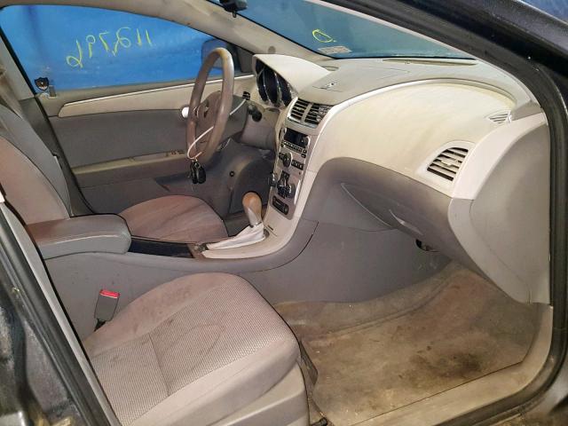 1G1ZB5EB0AF268658 - 2010 CHEVROLET MALIBU LS PURPLE photo 5