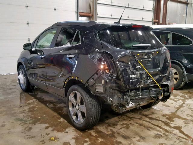 KL4CJDSB0EB571378 - 2014 BUICK ENCORE PRE BLACK photo 3