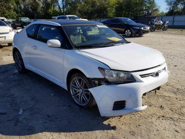 JTKJF5C71B3019367 - 2011 TOYOTA SCION TC თეთრი ფოტო 1