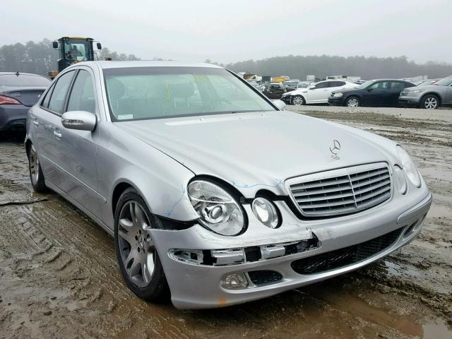 WDBUF70J83A287439 - 2003 MERCEDES-BENZ E 500 SILVER photo 1