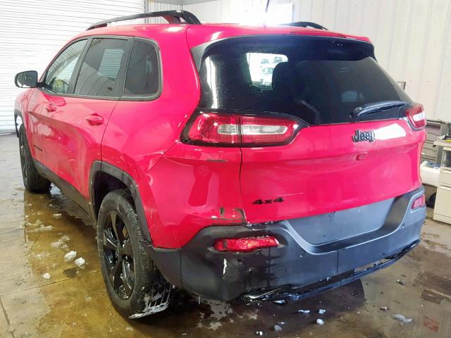 1C4PJMDX0JD607262 - 2018 JEEP CHEROKEE L RED photo 3