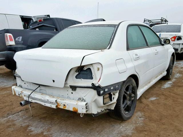 JF1GD29622G507178 - 2002 SUBARU IMPREZA WR WHITE photo 4