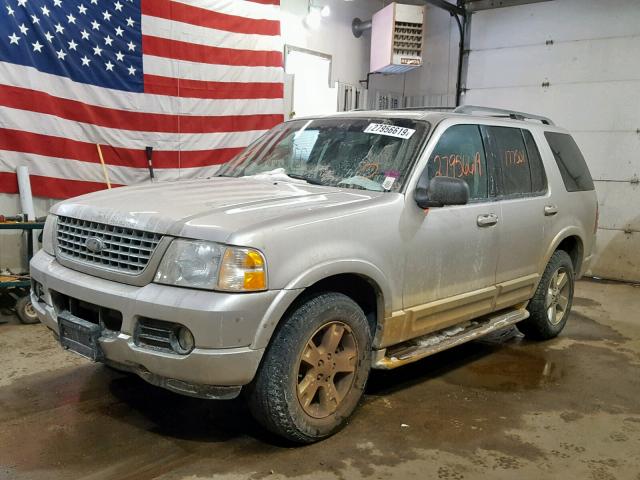 1FMZU75W33UC29427 - 2003 FORD EXPLORER L SILVER photo 2