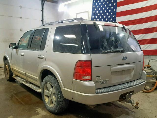 1FMZU75W33UC29427 - 2003 FORD EXPLORER L SILVER photo 3