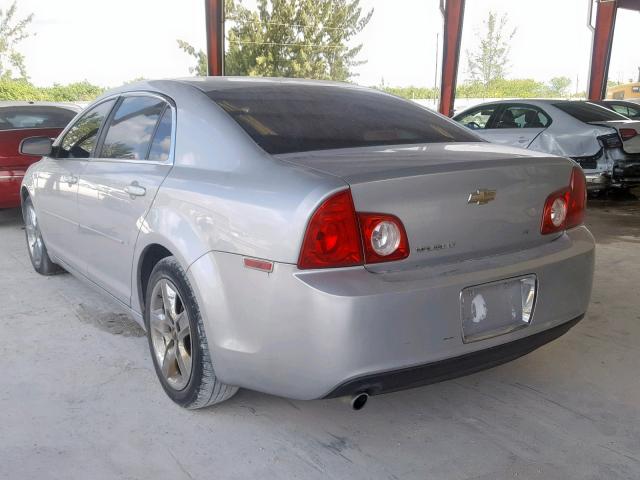 1G1ZC5E06AF187949 - 2010 CHEVROLET MALIBU 1LT SILVER photo 3