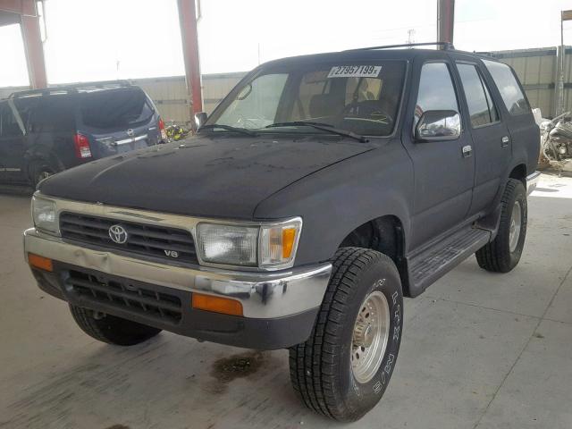 JT3VN29V8P0014597 - 1993 TOYOTA 4RUNNER VN BLACK photo 2