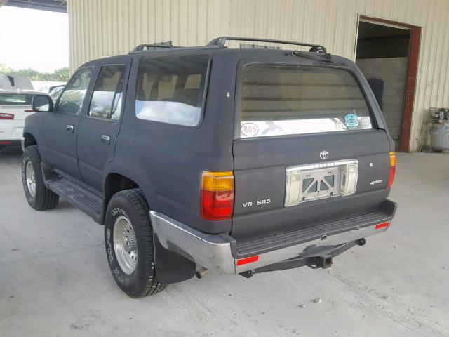 JT3VN29V8P0014597 - 1993 TOYOTA 4RUNNER VN BLACK photo 3