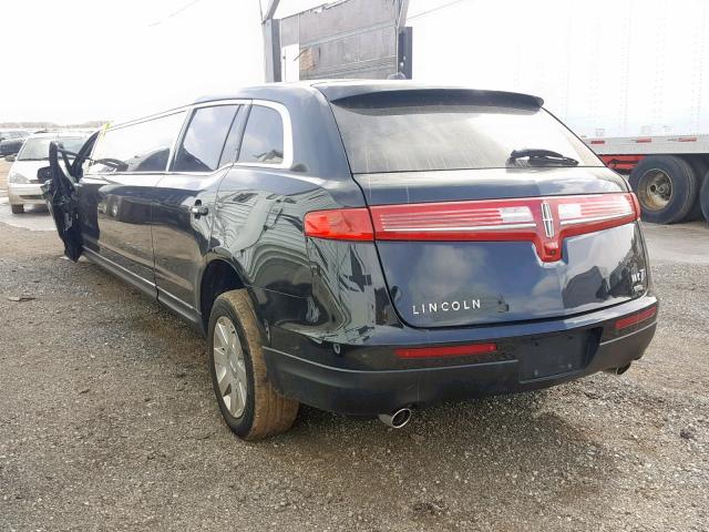 2L1MJ5LK7DBL56021 - 2013 LINCOLN MKT BLACK photo 3