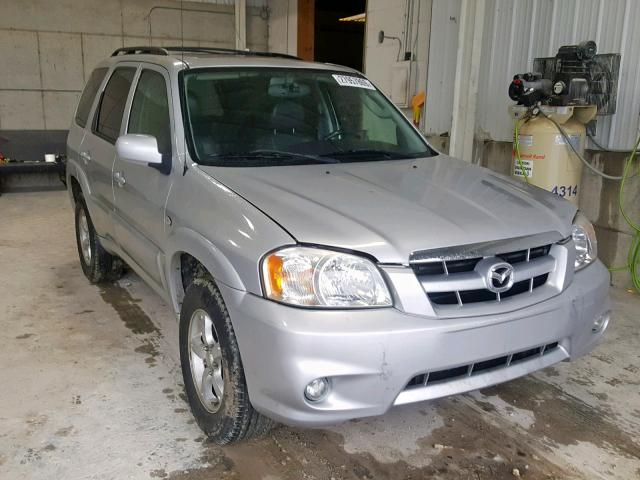 4F2YZ96135KM36723 - 2005 MAZDA TRIBUTE S SILVER photo 1