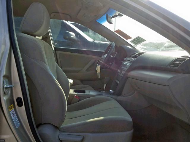 4T1BB46K28U054371 - 2008 TOYOTA CAMRY HYBR BEIGE photo 5