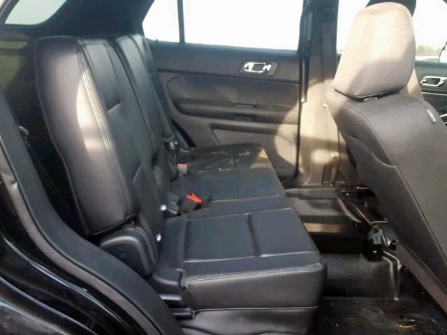 1FM5K8AT3JGC07039 - 2018 FORD EXPLORER P BLACK photo 6