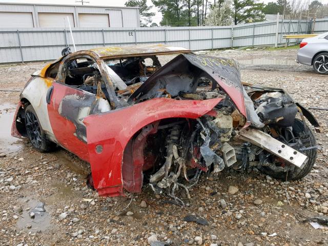 JN1AZ34D74T163809 - 2004 NISSAN 350Z COUPE RED photo 1