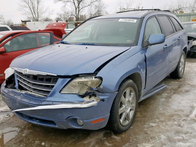 2A8GF78X17R224264 - 2007 CHRYSLER PACIFICA L BLUE photo 2