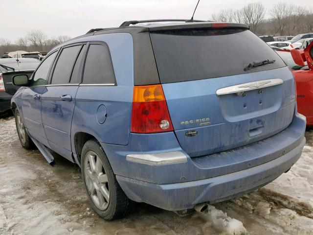 2A8GF78X17R224264 - 2007 CHRYSLER PACIFICA L BLUE photo 3