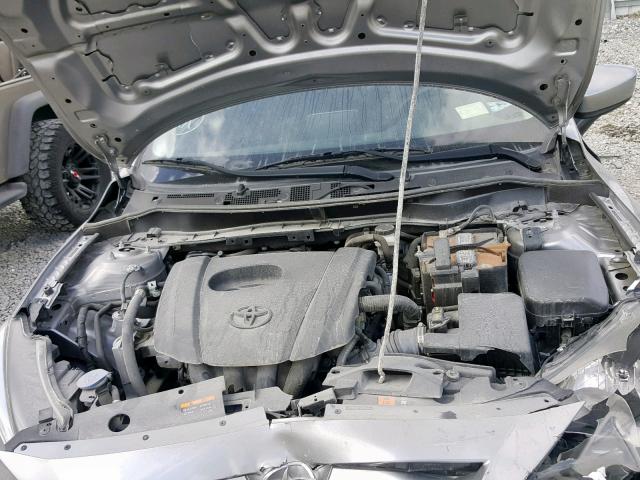 3MYDLBZV8GY100190 - 2016 TOYOTA SCION IA GRAY photo 7