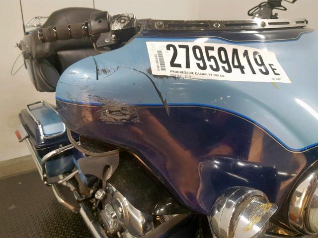 1HD1FLW161Y632877 - 2001 HARLEY-DAVIDSON FLHTCUI SH BLUE photo 9