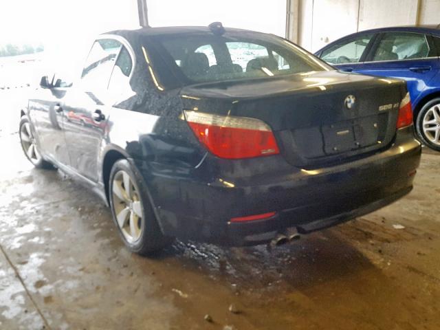 WBANV13528CZ50842 - 2008 BMW 528 XI BLACK photo 3