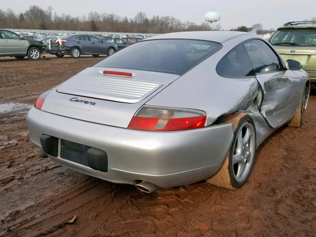 WP0AA2997YS622626 - 2000 PORSCHE 911 CARRER SILVER photo 4