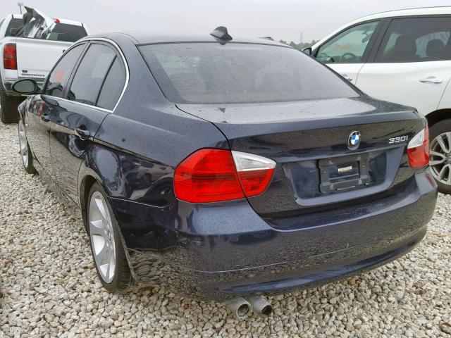 WBAVB33566KR78702 - 2006 BMW 330 I BLUE photo 3