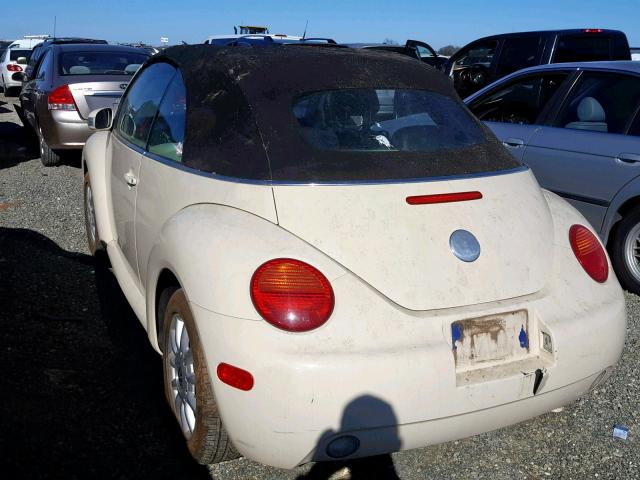 3VWCM31Y84M336552 - 2004 VOLKSWAGEN NEW BEETLE Ağ foto 3