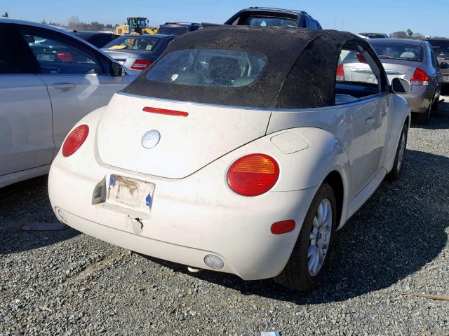 3VWCM31Y84M336552 - 2004 VOLKSWAGEN NEW BEETLE Ağ foto 4